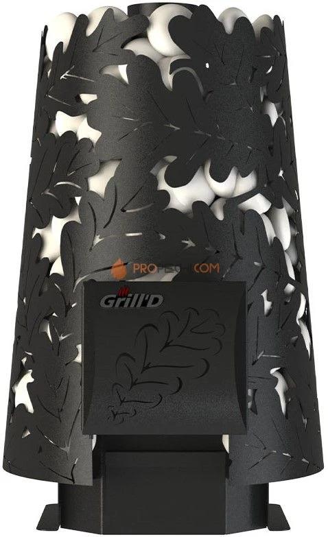 Банная печь Grill'D Dubravo mini Short (дверца без стекла)