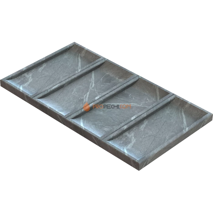 Комплект арома-чаш для печи Klover RT 100-RV без дымохода (Талькомагнезит)