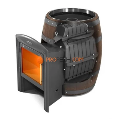 Печь для бани Термофор Вариата Cast Витра Баррель, палисандр