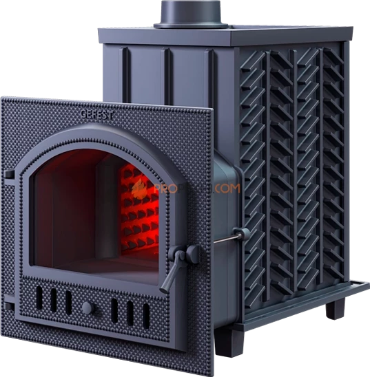 Чугунная банная печь Гефест ЗК 25П