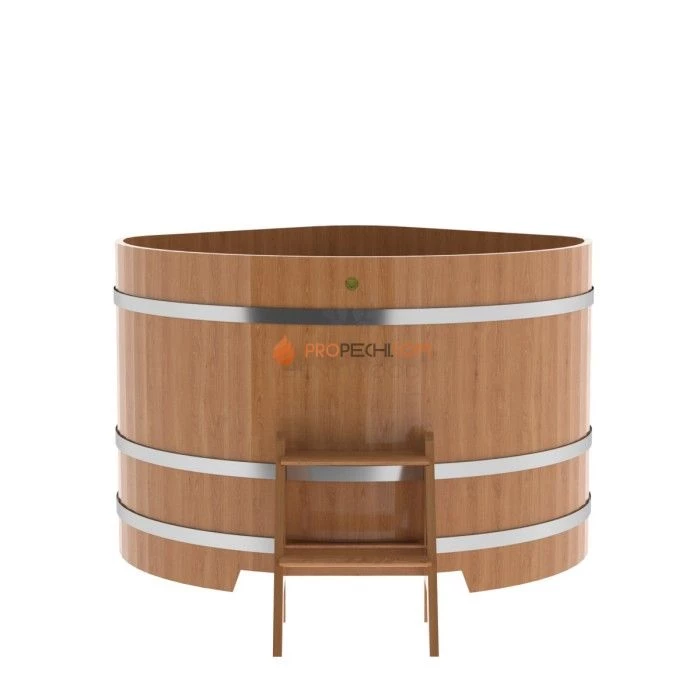 Купель BentWood угловая из натурального дуба 1,37х1,37