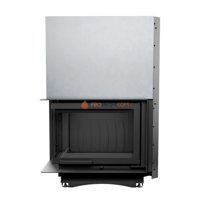 Каминная топка Kratki Maja/L/BS/G (угловое стекло слева, гильотина)