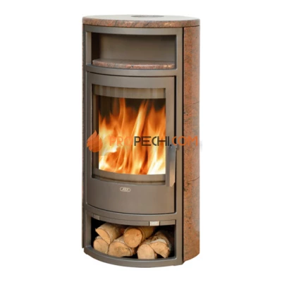 Печь-камин ABX Polar 6 гранит кашмир