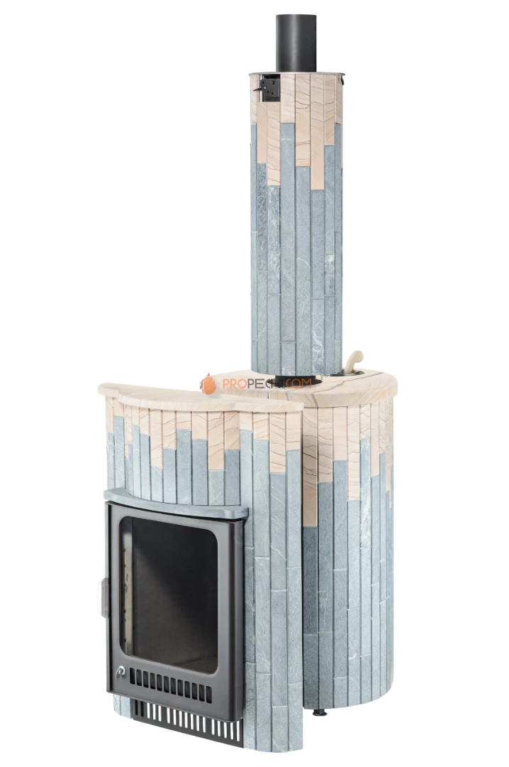 Банная печь Ферингер Макси ПФ Талькохлорит+"Окаменевшее дерево"