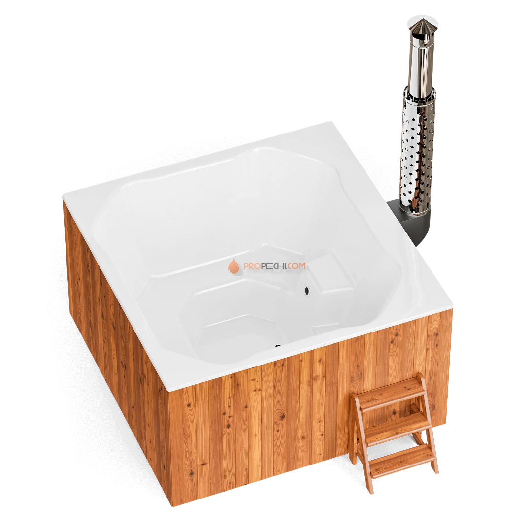 Купель композитная POLARSPA ELITE QUATTRO 200 Термососна