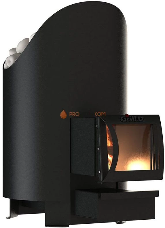 Банная печь Grill'D Aurora 180 Long (дверца со стеклом)
