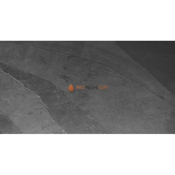 Панель Черный сланец натуральный скол (600х300мм) упак. (6шт/1,08м2)