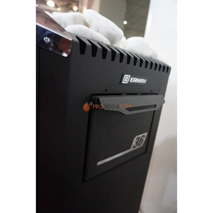 Газодровяная печь для бани Ермак Уралочка 36