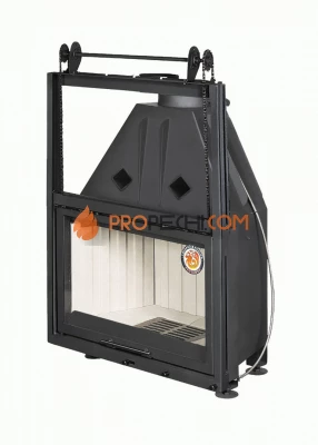 Каминная топка Экокамин АЛЬФА 800K с контргрузом