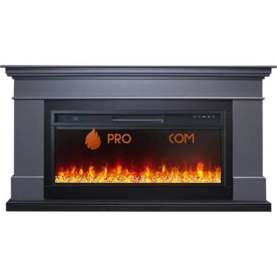 Каминокомплект Royal Flame California - Серый графит (Высота 850 мм) с очагом Vision 42 LED