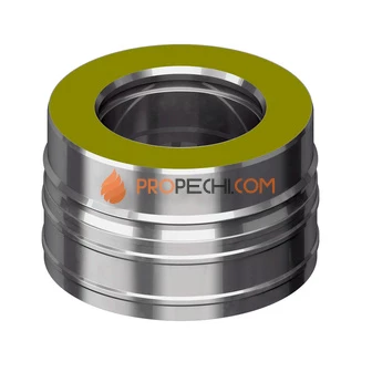 ПЕРЕХОДНИК ГОФРА-РАСШИРИТЕЛЬ D300/400, AISI 321/304 (ВУЛКАН)