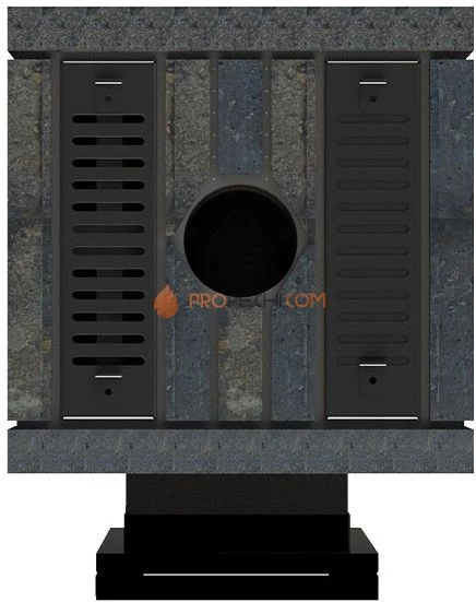 Банная печь Grill'D Shaman Long (3 каменки)