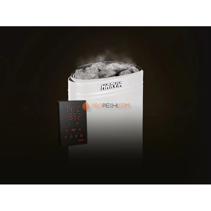 Электрическая печь Harvia Delta D36XE Steel (с выносным пультом в комплекте)