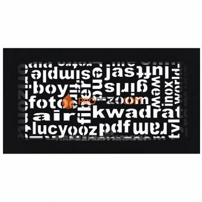 АВС 170х300 мм. черная (Дисконт)