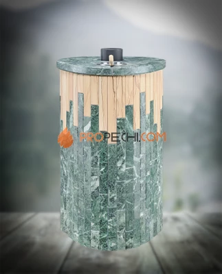 Банная печь Ферингер ПС Оптима Змеевик + Окаменевшее дерево