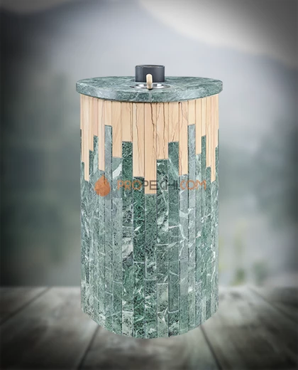 Банная печь Ферингер ПС Оптима Змеевик + Окаменевшее дерево