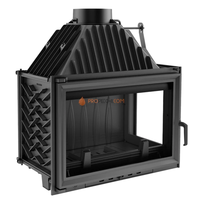 Каминная топка Kratki Oliwia/P (стекло справа)