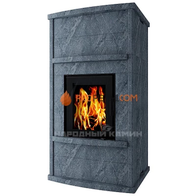 Теплонакопительная печь Каминити талькохлорит Васкела