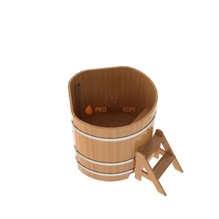 Купель BentWood угловая из натуральной лиственницы 1,03х1,03