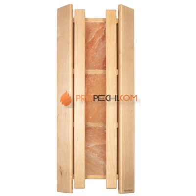 Абажур Woodson с гималайской солью 3 плитки, ольха 770x310