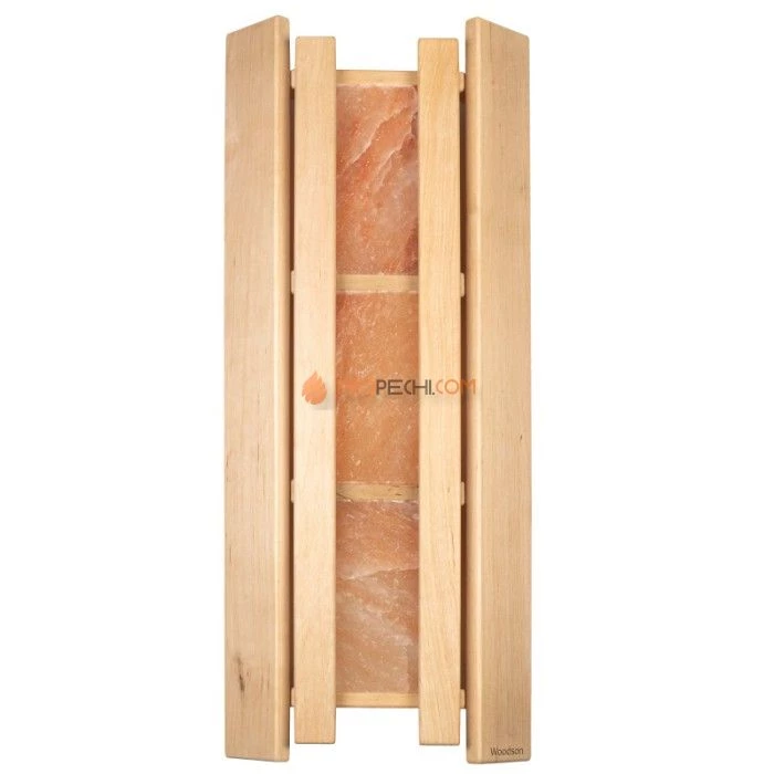 Абажур Woodson с гималайской солью 3 плитки, ольха 770x310