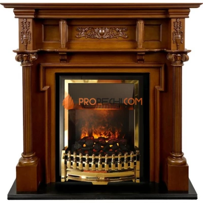 Каминокомплект Dimplex Oxford - Орех с очагом Atherton