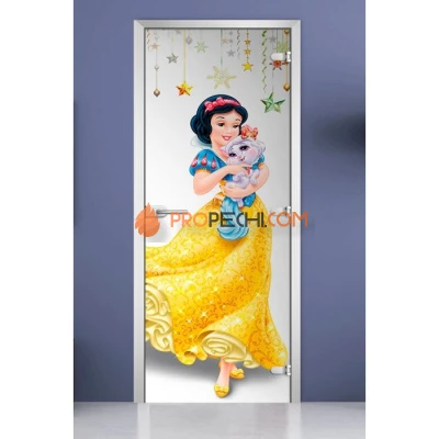 Стеклянная межкомнатная дверь DoorWood с фотопечатью Kids-05, 2000х800 мм