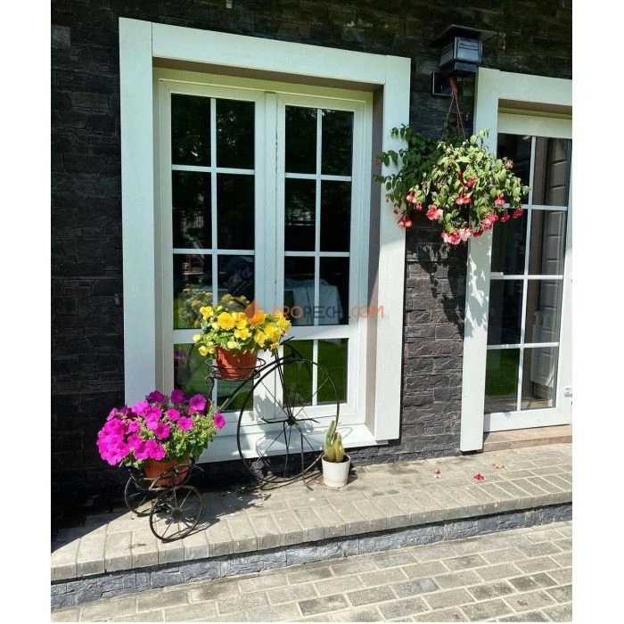 Панель Модерн Сланец Черный (350х180мм) упак. (6шт/0,378м2)