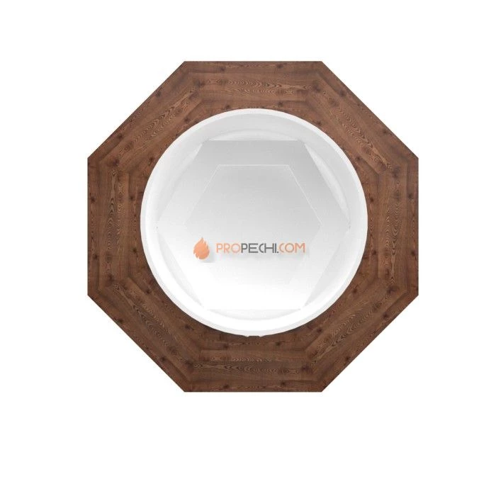 Подиум BentWood для купели лиственница морёная. сегмент 1/8