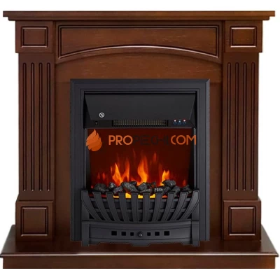 Каминокомплект Royal Flame Boston - Темный дуб (Высота 925см) с очагом Aspen Black