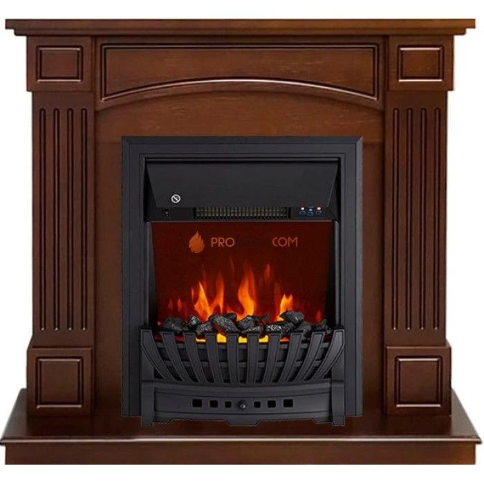 Каминокомплект Royal Flame Boston - Темный дуб (Высота 925см) с очагом Aspen Black