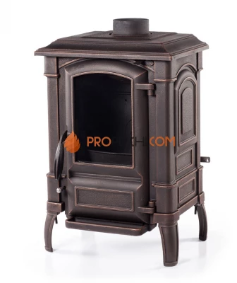 Печь-камин Fireway Bruno Патина Медь