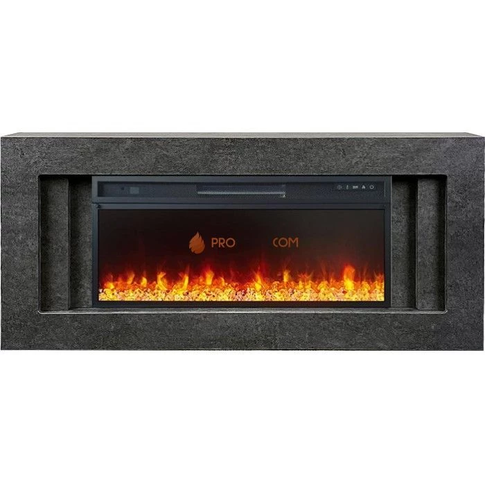 Каминокомплект Royal Flame Line 42 Dark Grey - Темный серый с очагом Vision 42 LED