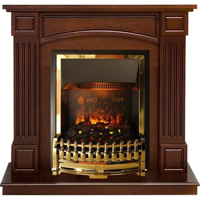 Каминокомплект Dimplex Boston - Темный дуб (Высота 925см) с очагом Atherton