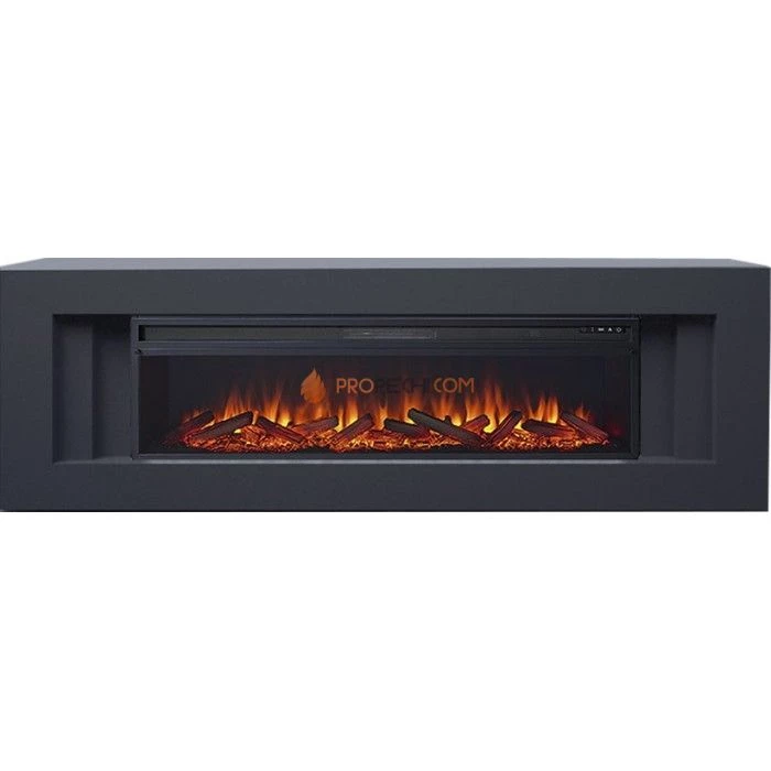 Каминокомплект Royal Flame Line 60 - Серый графит с очагом Vision 60 LOG LED