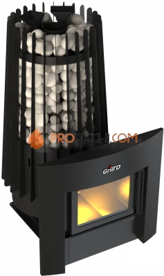 Банная печь Grill'D Cometa Vega 180 Window Pro