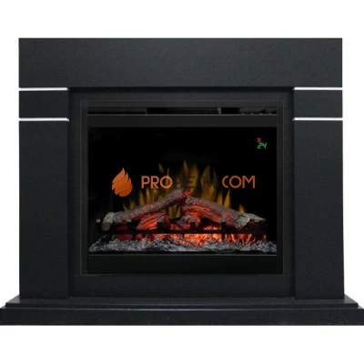 Каминокомплект Dimplex Lindos - Черный (Высота 985мм) с очагом Symphony 26 inch DF2624L-INT