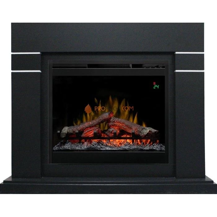 Каминокомплект Dimplex Lindos - Черный (Высота 985мм) с очагом Symphony 26 inch DF2624L-INT