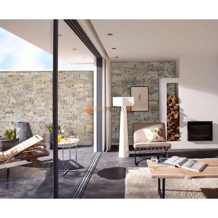 Панель Модерн Сланец Бежевый (350х180мм) упак. (6шт/0,378м2)