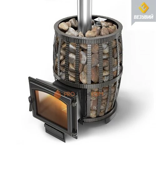 Печь чугунная Легенда Русский Пар Ковка 18 (240)