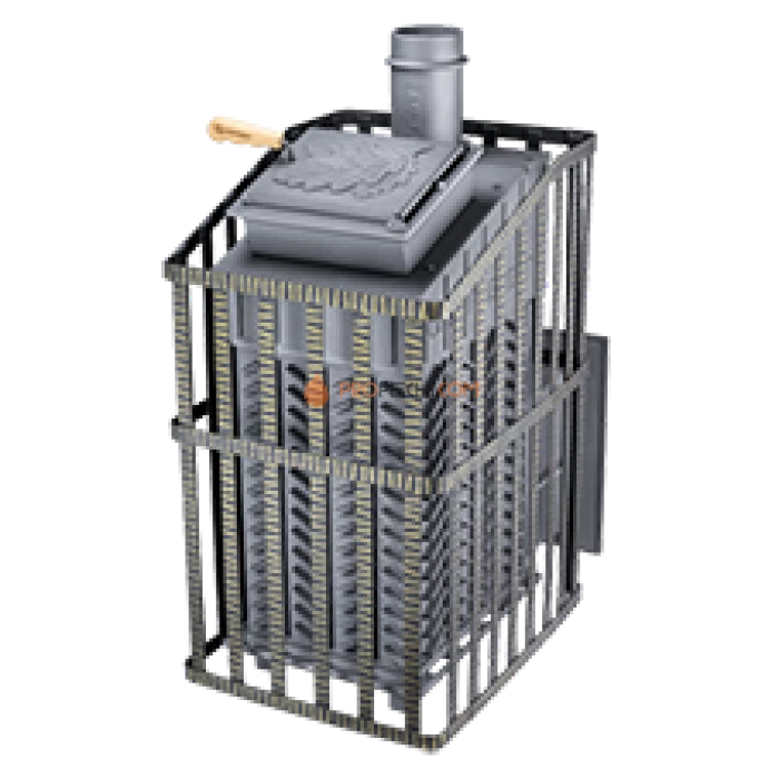 Чугунная печь для бани Гефест GFS ЗК 45П Ураган