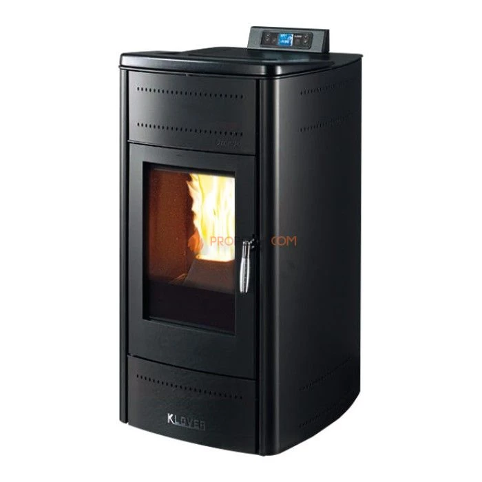 Отопительная печь Klover STAR 14 (матовый черный)