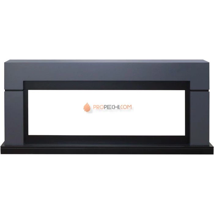 Каминокомплект Dimplex Lindos (линейный) - Серый графит с очагом Ignite XLF50