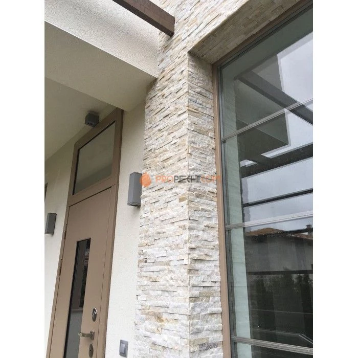 Панель Классик Кварцит Бежевый (600х150мм) упак. (7шт/0,63м2)