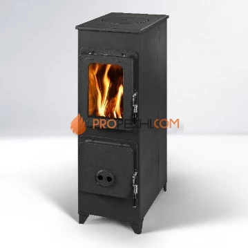 Печь-камин Thorma Flensburg, черная