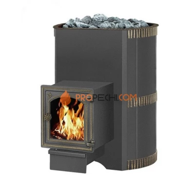 Дровяная печь для бани Везувий Лава 22 (ДТ-4С)