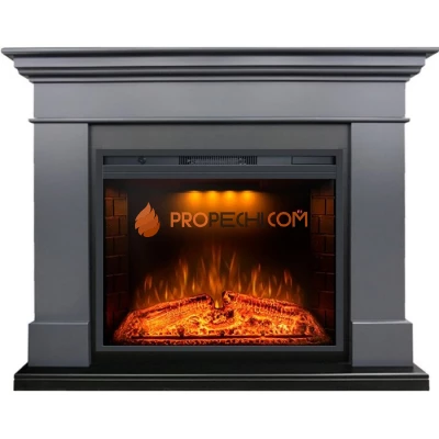 Каминокомплект Royal Flame California - Серый графит с Электрическим очагом Royal Flame Emerald 28