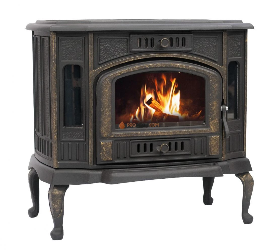 Чугунная печь-камин "Сибирь-10"