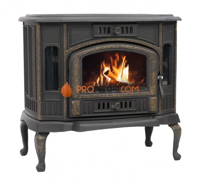 Чугунная печь-камин "Сибирь-10"