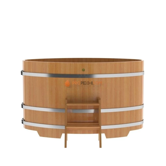 Купель BentWood овальная из натуральной лиственницы 0,92х1,66